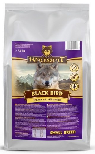 Wolfsblut Dog Black Bird Adult Small - indyk i bataty 7,5kg