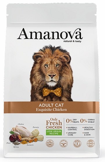 Amanova Cat Adult Exquisite Chicken - kurczak 1,5kg