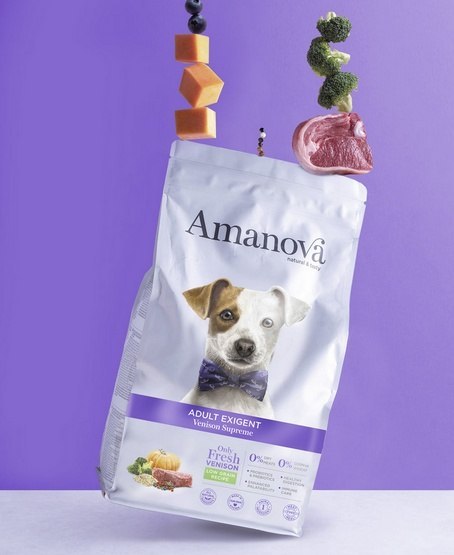 Amanova Dog Adult Exigent Venison - dziczyzna 10kg
