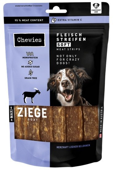 Chewies Meat Strips Soft Maxi Koza 150g