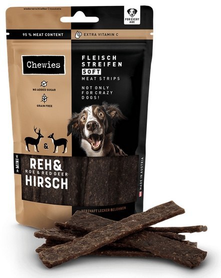 Chewies Meat Strips Soft Mini Sarna & Jeleń 70g
