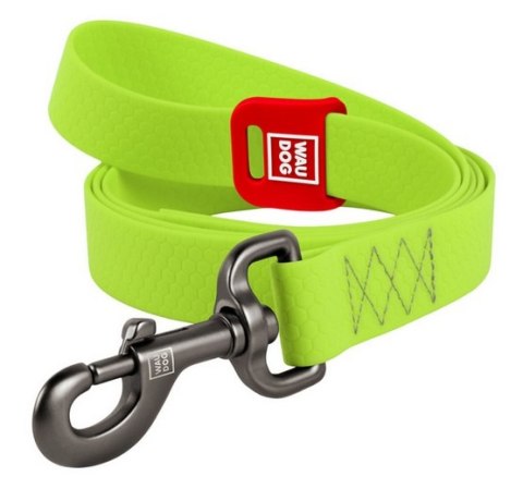 Collar Waterproof Smycz wodoodporna L-XXL 25mm/183cm jasnozielona