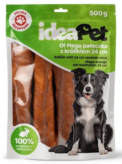 IdeaPet Mega pałeczka z królikiem 500g