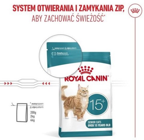 Royal Canin Ageing +15 karma sucha dla kotów dojrzałych 400g