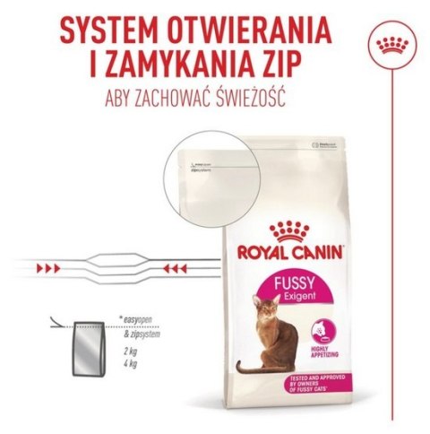 Royal Canin Fussy Exigent karma sucha dla kotów dorosłych, wybrednych 2kg