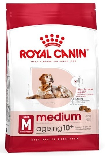 Royal Canin Medium Ageing 10+ karma sucha dla psów starszych, ras średnich 15kg