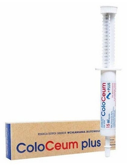ScanVet Coloceum Plus pasta na biegunkę dla psów i kotów tuba 15ml