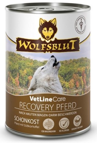 Wolfsblut Dog VetLine Care Recovery Horse - konina puszka 395g