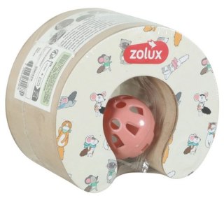 Zolux Chatouille Drapka tekturowa składana z piłką i kocimiętką