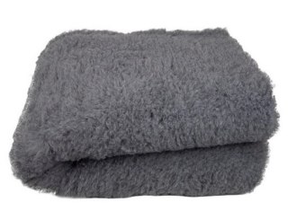 BUBA Dry Bed Legowisko bez antypoślizgów 28mm 50x37cm szare z zielonym spodem [A104]