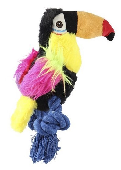 BUBA Tukan pluszowy ze sznurami 26cm [3572]