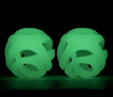 Chuckit! Max Glow Air Fetch Ball Small 2pak [36188]