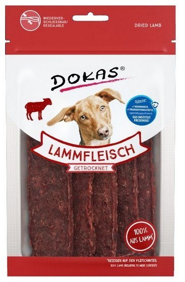 Dokas Pies Paski jagnięcina 70g