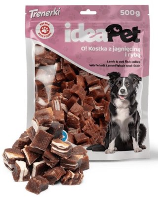 IdeaPet Kostka z jagnięciną i rybą 500g