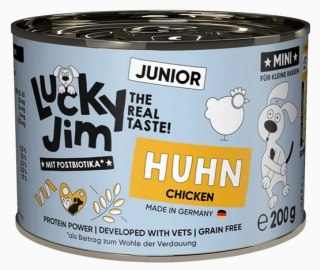 Lucky Jim Classic Mini Junior Kurczak puszka 200g