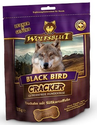 Wolfsblut Dog Cracker Black Bird - indyk i bataty 225g