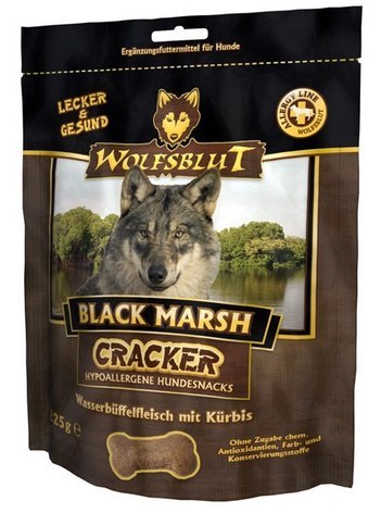 Wolfsblut Dog Cracker Black Marsh - bawół indyjski i dynia 225g