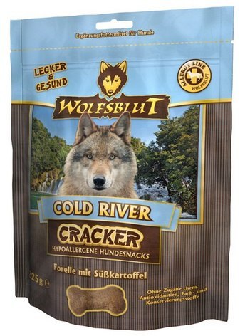 Wolfsblut Dog Cracker Cold River - pstrąg i bataty 225g