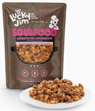 Lucky Jim SoulFood Gulasz z soczewicą i wołowiną saszetka 300g
