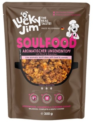 Lucky Jim SoulFood Gulasz z soczewicą i wołowiną saszetka 300g