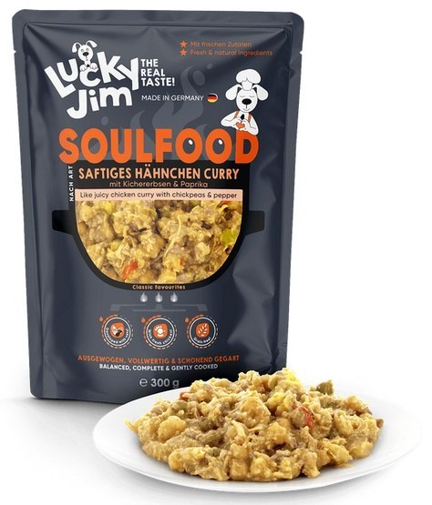 Lucky Jim SoulFood Kurczak Curry saszetka 300g