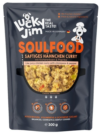 Lucky Jim SoulFood Kurczak Curry saszetka 300g