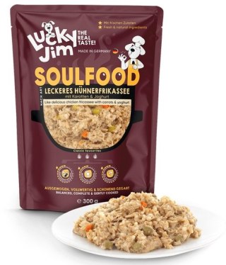Lucky Jim SoulFood Potrawka z kurczakiem, marchewką i jogurtem saszetka 300g