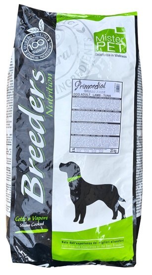 Primordial Breeders Dog Grain Free Adult Tuna & Lamb - tuńczyk i jagnięina 20kg