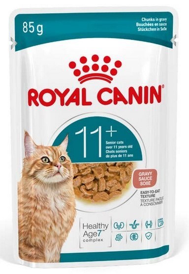 Royal Canin Ageing +11 karma mokra dla kotów dojrzałych w sosie saszetka 85g