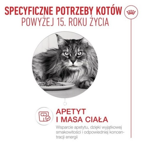Royal Canin Ageing +15 karma mokra dla kotów dojrzałych w sosie saszetka 85g