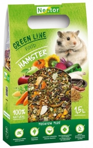 Nestor Pokarm Chomik Green Line 1500ml Nestor