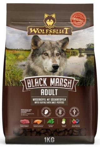 Wolfsblut Dog Black Marsh Adult - bawół i bataty 1kg
