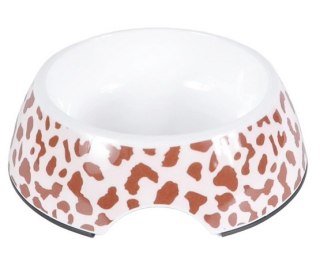 Zolux Miska Wild dla kota 230ml biała w brązowe cętki