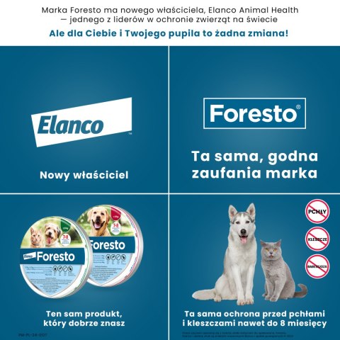 Bayer Foresto Obroża Dla Kotów I Psów 38cm Elanco