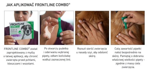 FRONTLINE Combo Spot-On Dla Psów 3x0,67ml Frontline (Boehringer Ingelheim)