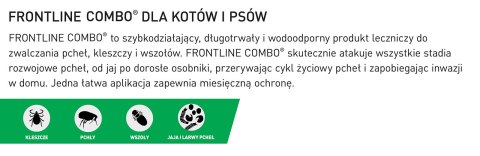 FRONTLINE Combo Spot-On Dla Psów 3x2,68ml Frontline (Boehringer Ingelheim)