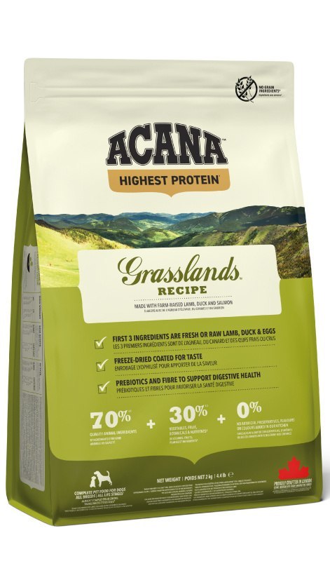 ACANA Grasslands Sucha Karma Dla Psów Wszystkich Ras 2Kg Acana