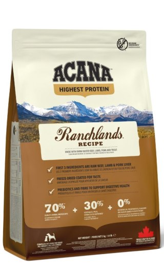 ACANA Ranchlands Dog 2kg Acana