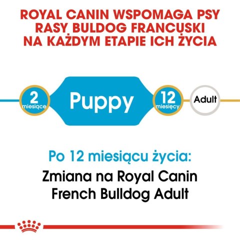 ROYAL CANIN French Bulldog Puppy 3kg Royal Canin