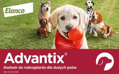 Bayer Advantix Krople Na Kleszcze I Pchły 4ml Bayer