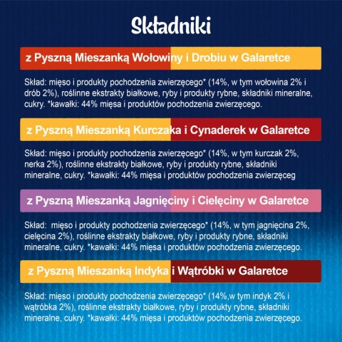 Felix Duo Wiejskie Smaki W Galaretce Z Mięsem 12x85g Felix