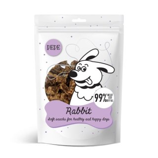 Paka Zwierzaka Pepe Mini Chunkies Rabbit Królik 80g Paka Zwierzaka