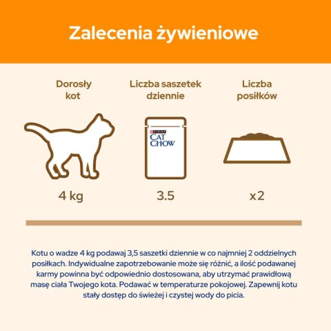 Purina Cat Chow Adult Wołowina Z Bakłażanem 85g Purina Cat Chow