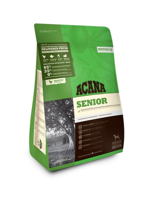 ACANA Senior Dog Dla Psów Starszych Potrzeba 2 Kg Acana
