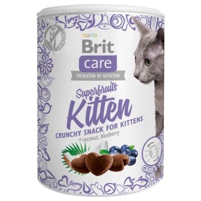 Brit Care Cat Snack Superfruits Kitten 100g Brit