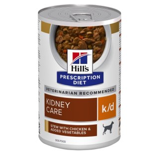 HILL'S Prescription Diet Canine k/d Chicken Stew 354 g - mokra karma dietetyczna dla psów Hills